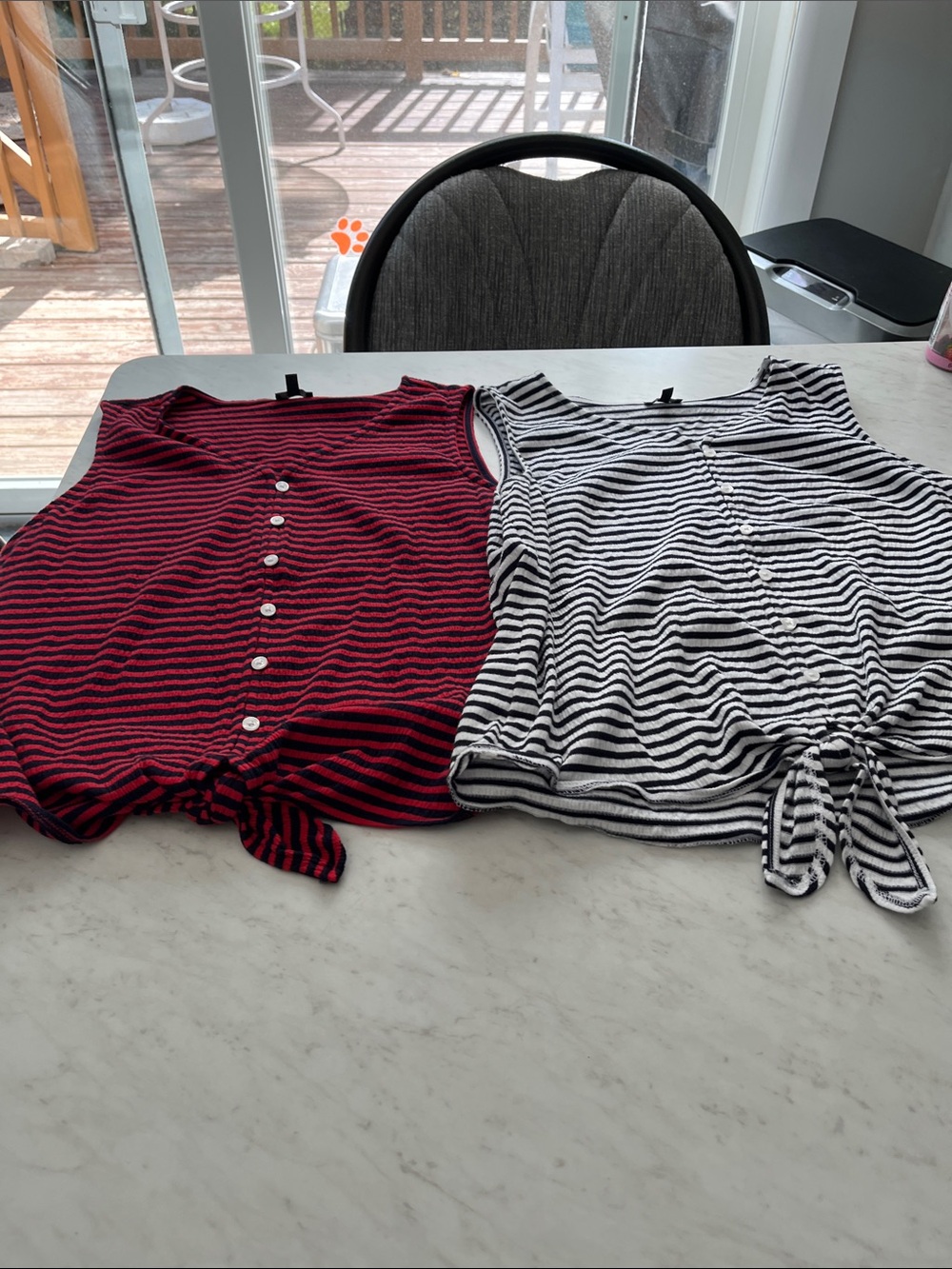 Talbots Sleeveless Tops Large